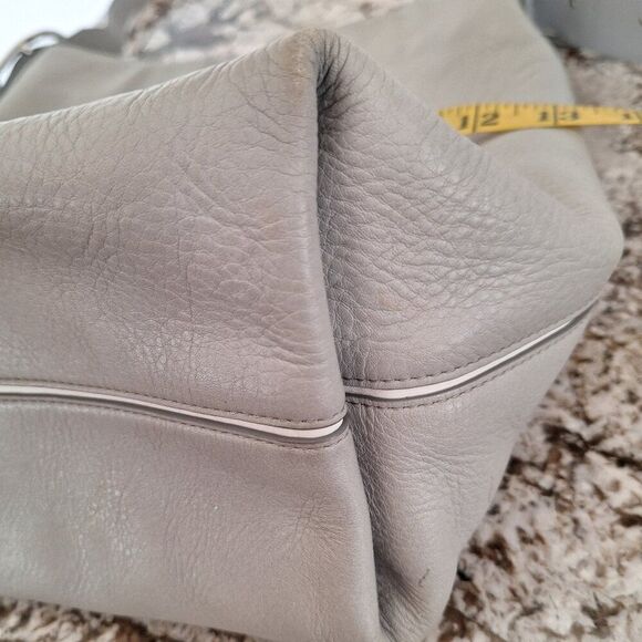 ANNE‎ KLEIN Large Gray Shoulder  Hobo Bag - Picture 12 of 13